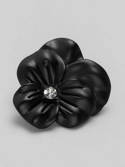 Matte Flower Lapel Pin