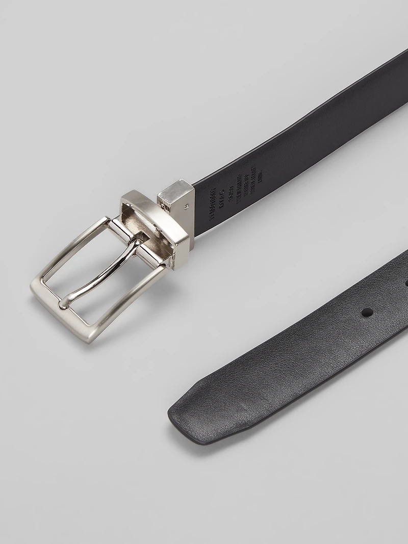 Burnished Dome Reversible Belt