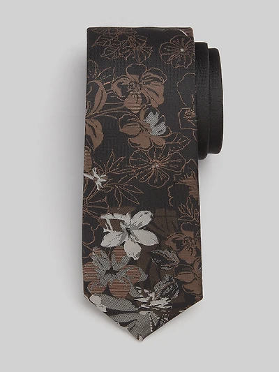 Falling Floral Tie