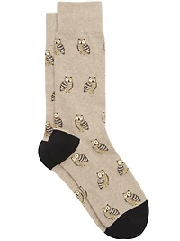 Owl Socks, 1-pair