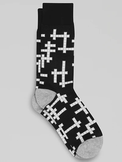 Crossword Puzzle Socks