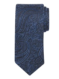 Narrow Sweeping Paisley Tie