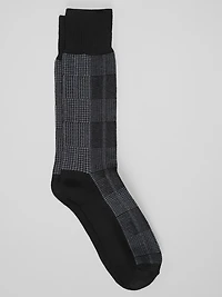 Plaid Dress Socks