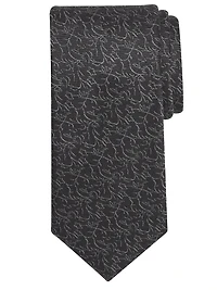 Narrow Textural Vines Tie