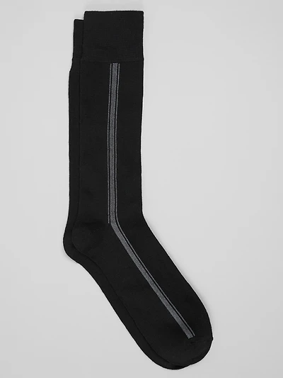Side Stripe Dress Socks