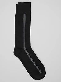 Side Stripe Dress Socks