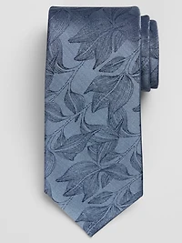 Narrow Tonal Botanical Tie