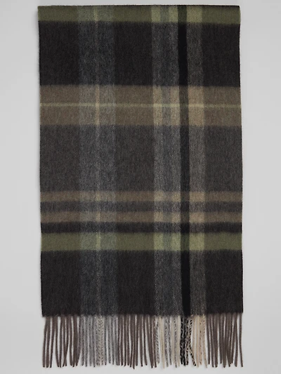 Tartan Plaid Cashmere Scarf