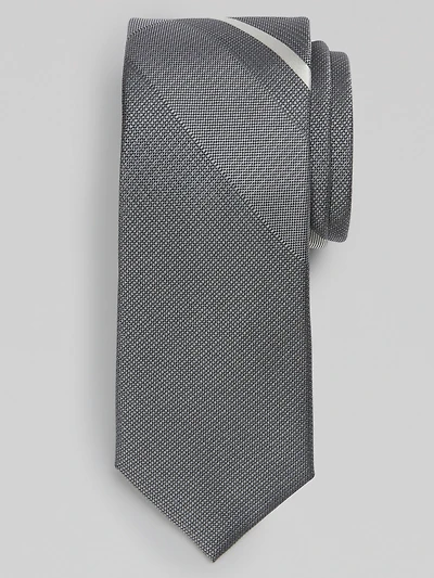 Narrow Color Block Panel Tie