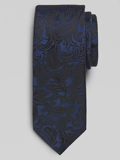 Narrow Vine Paisley Tie