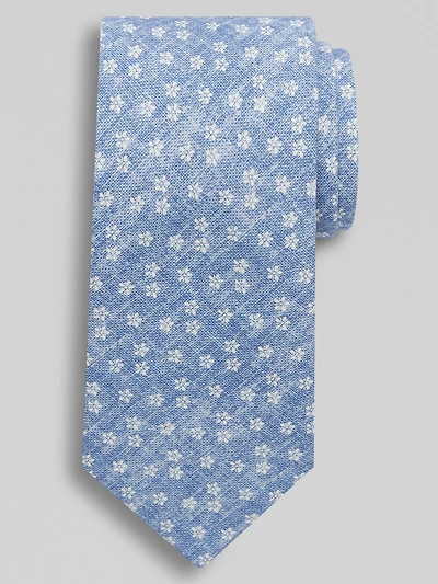 Narrow Simple Floral Tie