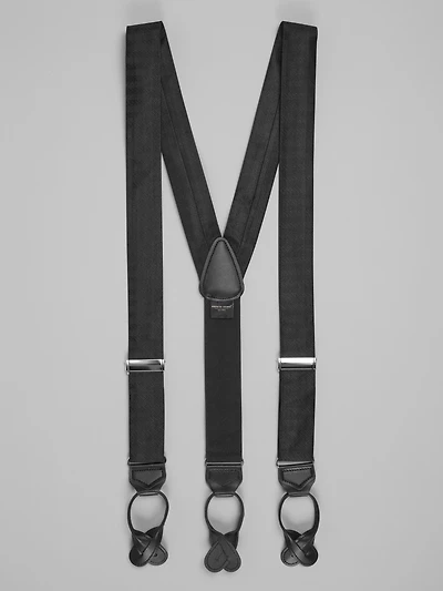 Big & Tall Chevron Stripe Silk Braces