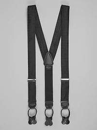 Big & Tall Chevron Stripe Silk Braces