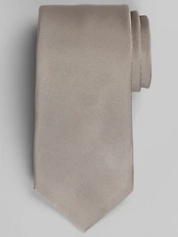 Solid Silk Blend Twill Tie