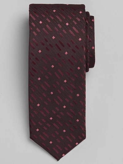 Narrow Brick Block Tie