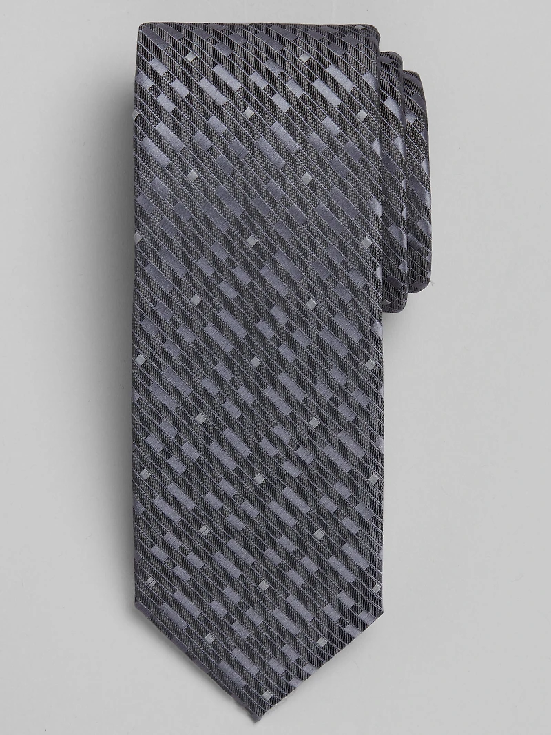 Narrow Brick Block Tie
