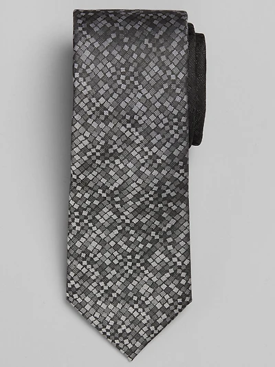 Narrow Tumbling Cubes Tie