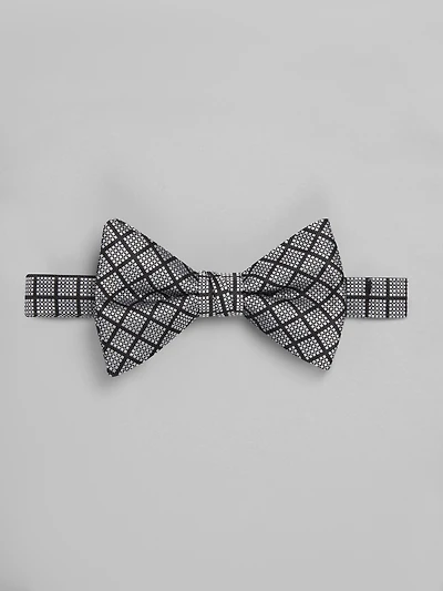 Micro Grid Pre-Tied Bow Tie