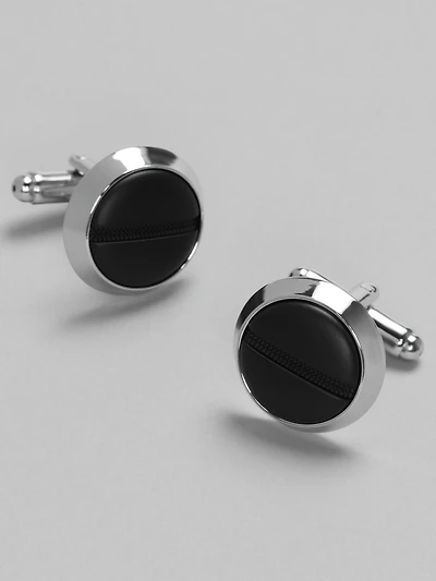 Divided Round Cufflinks