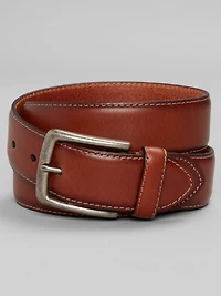 Tab & Rivet Leather Belt