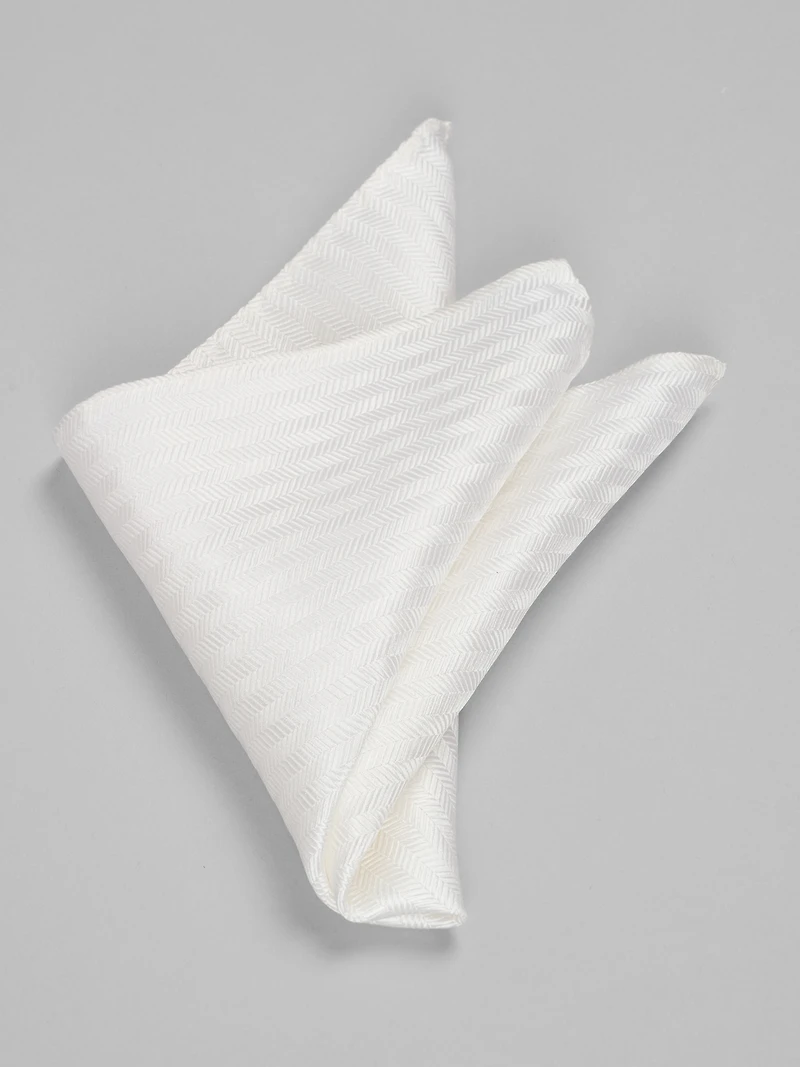 Herringbone Pocket Square