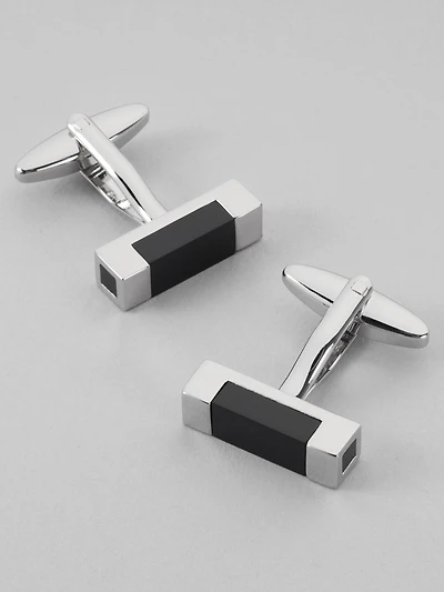 Boxed Onyx Cufflinks