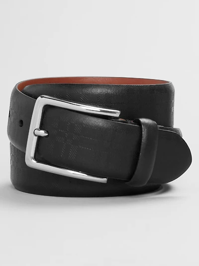 Embossed Feather Edge Belt