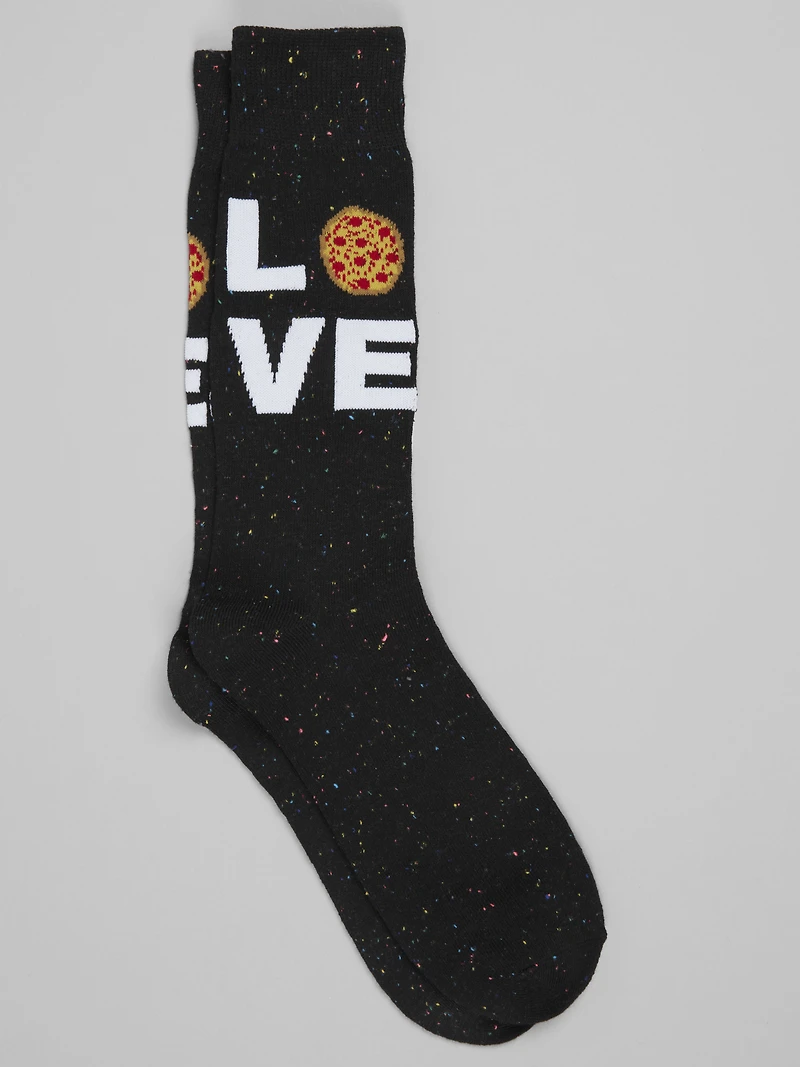 Love Pizza Socks