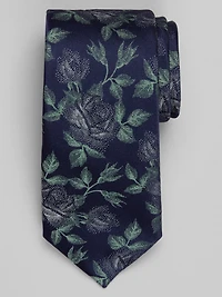 Pin Dot Floral Tie