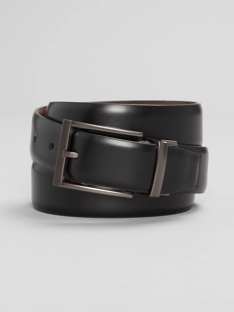 Reversible Smooth Leather Belt