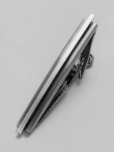 Raised Curve 2-Tone Tie Bar