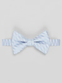Tonal Houndstooth Pre-Tied Bow Tie