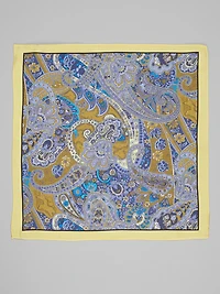 Masterful Paisley Pocket Square