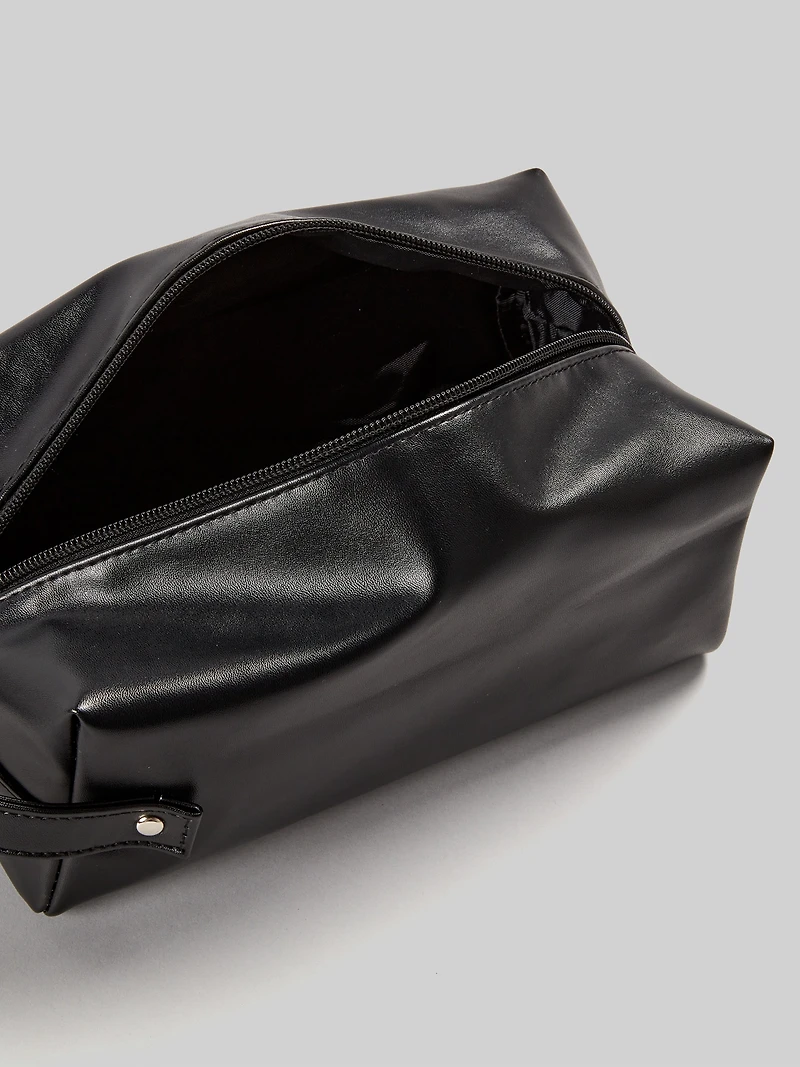 Faux Leather Simple Travel Kit