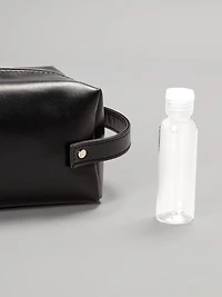 Faux Leather Simple Travel Kit