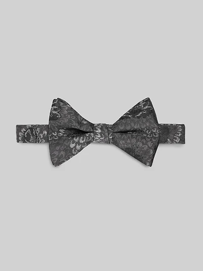 Metallic Chrysanthemum Bosco Pre-Tied Bow Tie