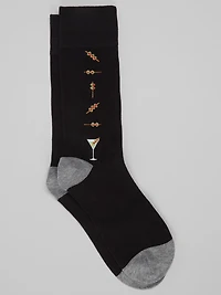 Martini Socks, 1-Pair
