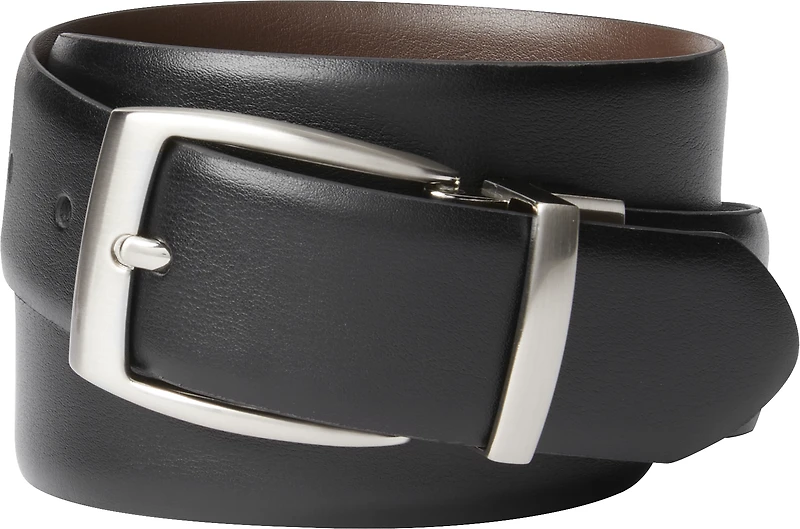 Feather Edge Reversible Leather Belt