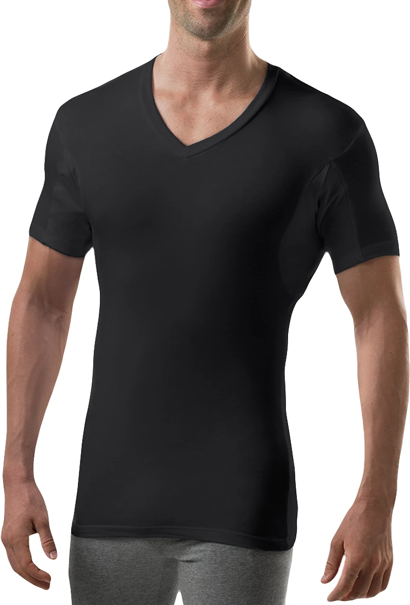 Sweatproof Slim V-Neck Tee