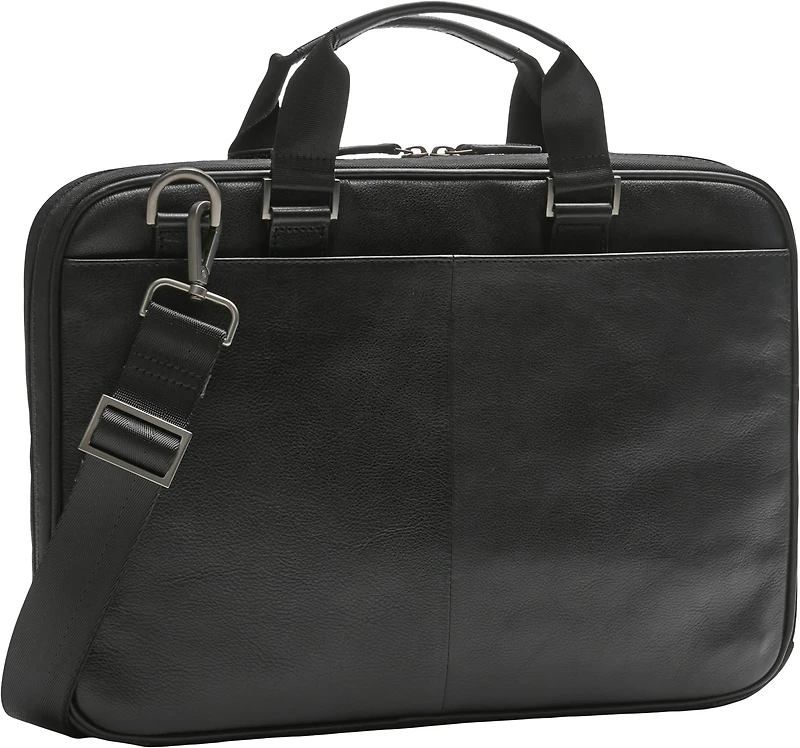 Slim Leather Briefcase