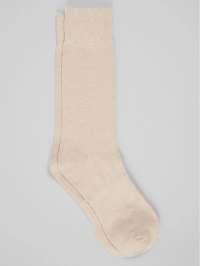 Solid Performance Pima Cotton Dress Socks