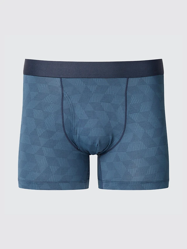 UNIQLO AIRism Seamless Boxer Briefs Printed Arden Fair