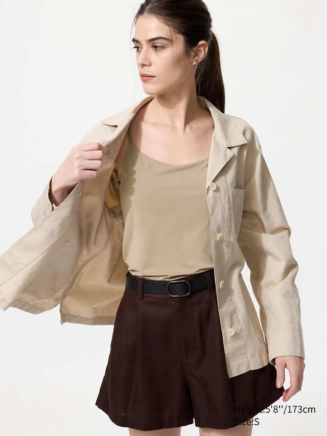 UNIQLO Crepe Jersey Bra Camisole Dress | Arden Fair
