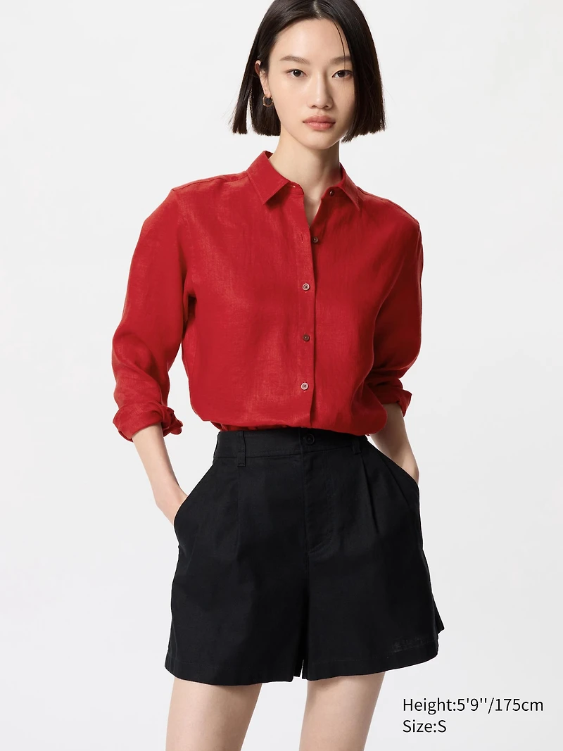 UNIQLO Premium Linen Shirt | Arden Fair