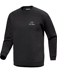 Emblem Fleece Crew Neck Pullover Men's