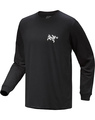 Kragg SL Cotton Bird Tile Shirt LS Men's