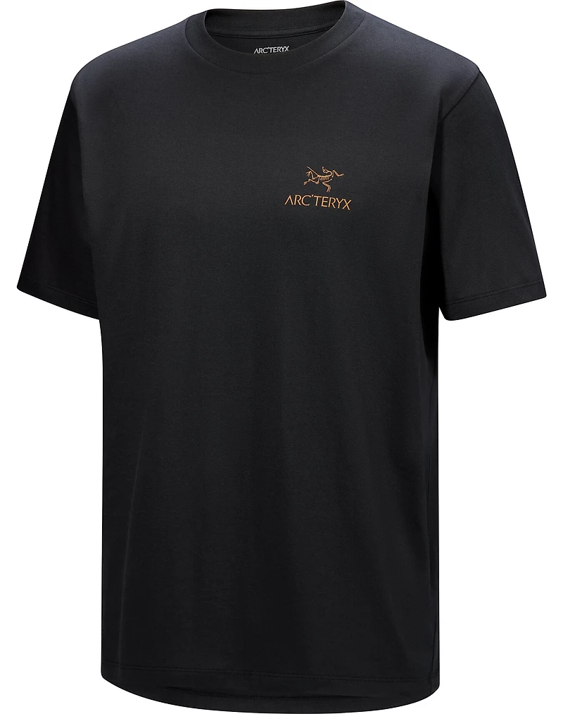 Kragg SL Cotton Bird Word Shirt SS Men's