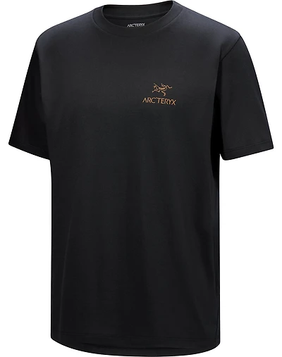 Kragg SL Cotton Bird Word Shirt SS Men's