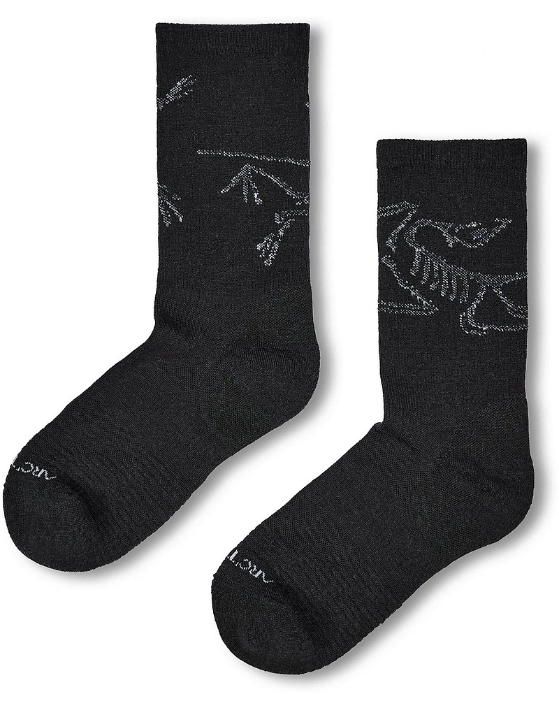 Merino Wool Mid Bird Sock