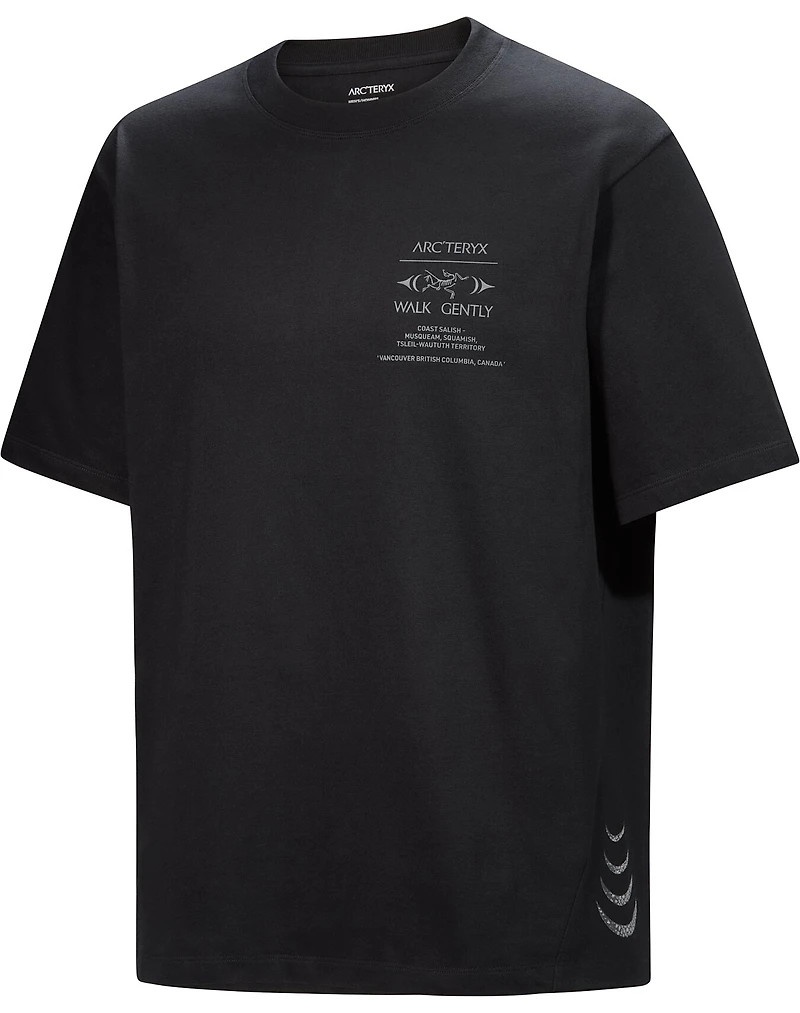 Walk Gently Cotton Salmon Skin Shirt SS Men's